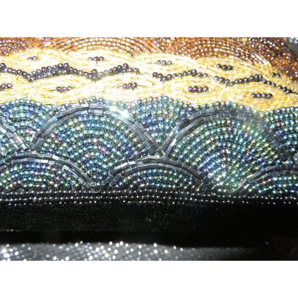 Fendi RARE Limited Edition Intricately Beaded Vintage Italian Handbag Mini Tote - Picture 14 of 16